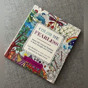 SOFTCOVER COLOR ME FEARLESS ZEN NWOT COLORING BOOK